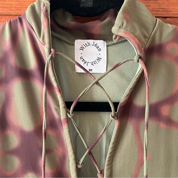 SOLD With Jean Amethyst Mini Dress XS - Picture 12 of 12